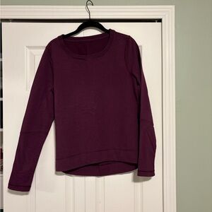 Lululemon Plum Long Sleeve Women's Top